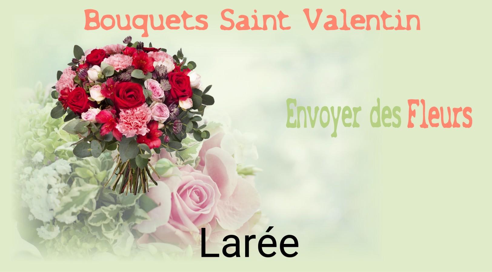Roses de Saint-Valentin livrées à Larée